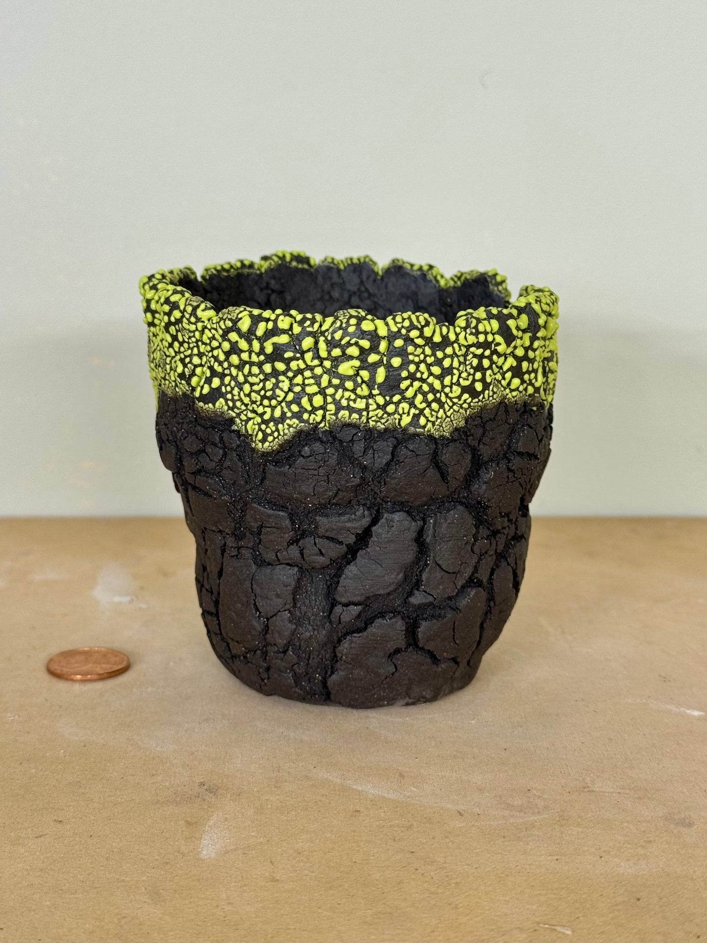 Lava Rock x Limestone - 3.5 x 3.5”