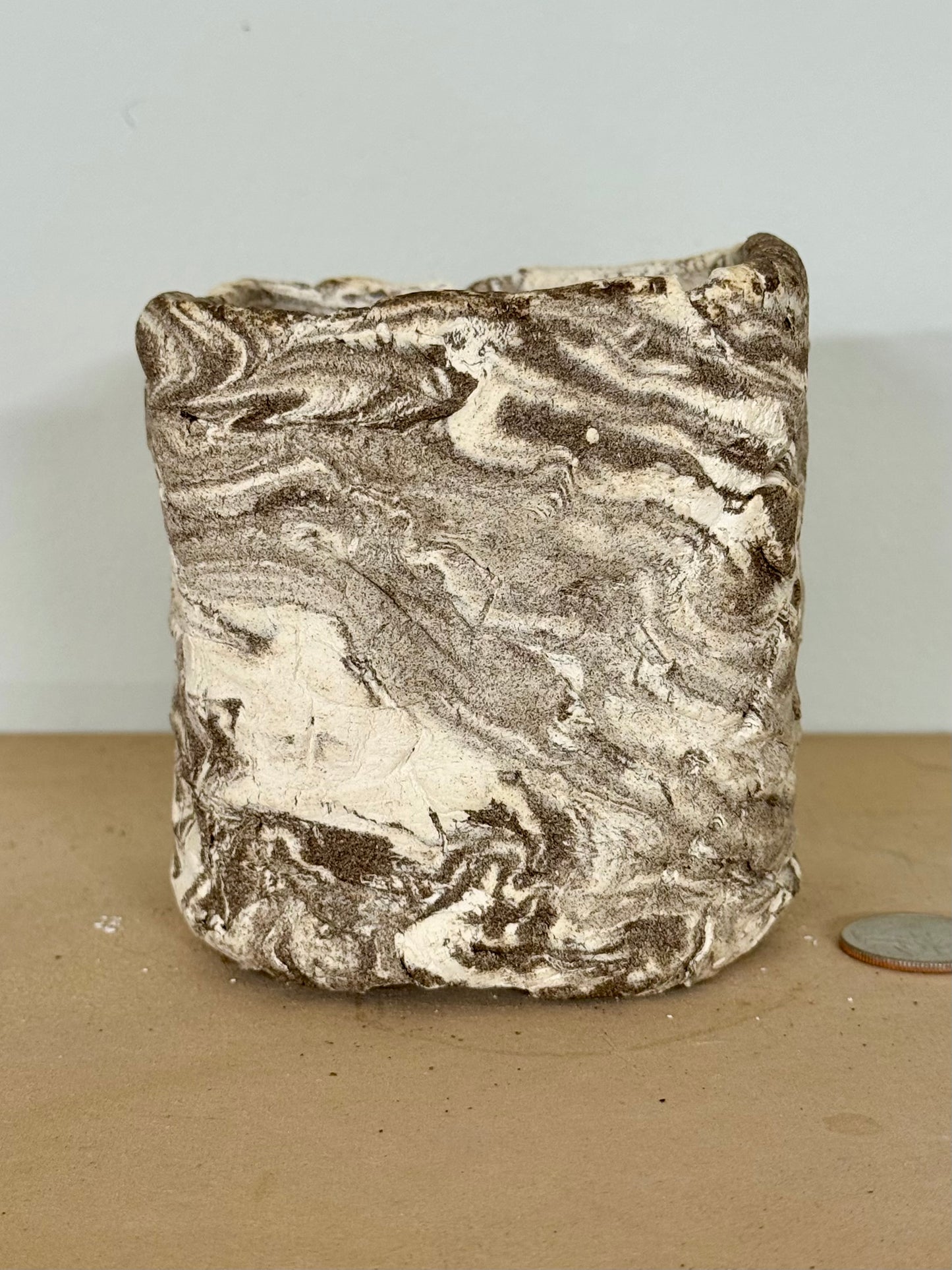 Limestone, square - 3.5 x 3.75”