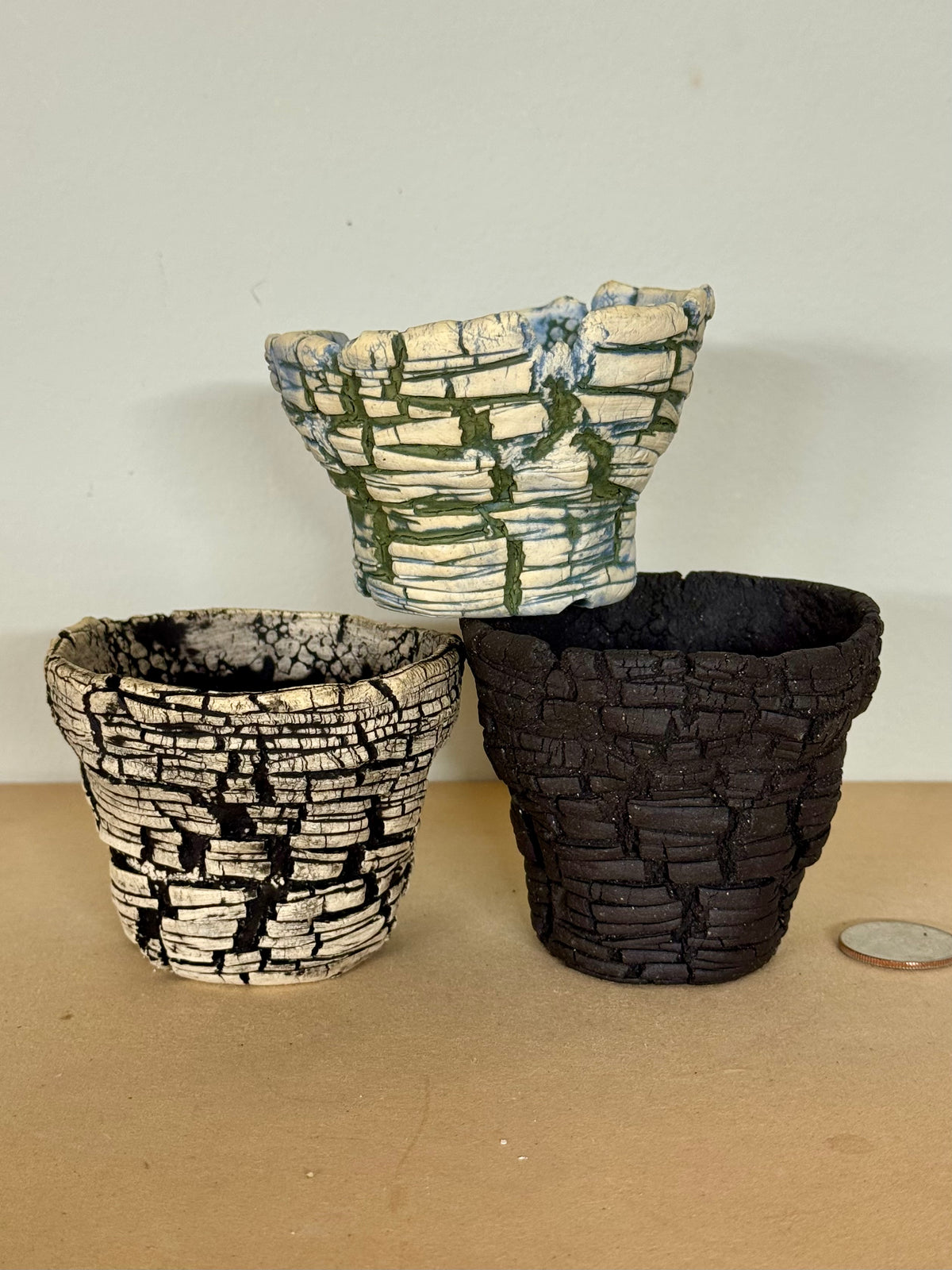 Mini Trio, Bricks Variety - approx 3 x 2”