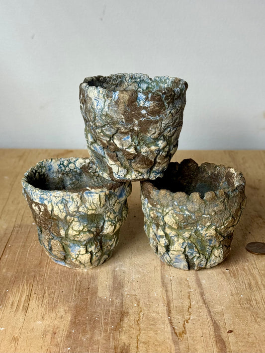 Mini trio, Earthy - approx 2.75 x 2.5”