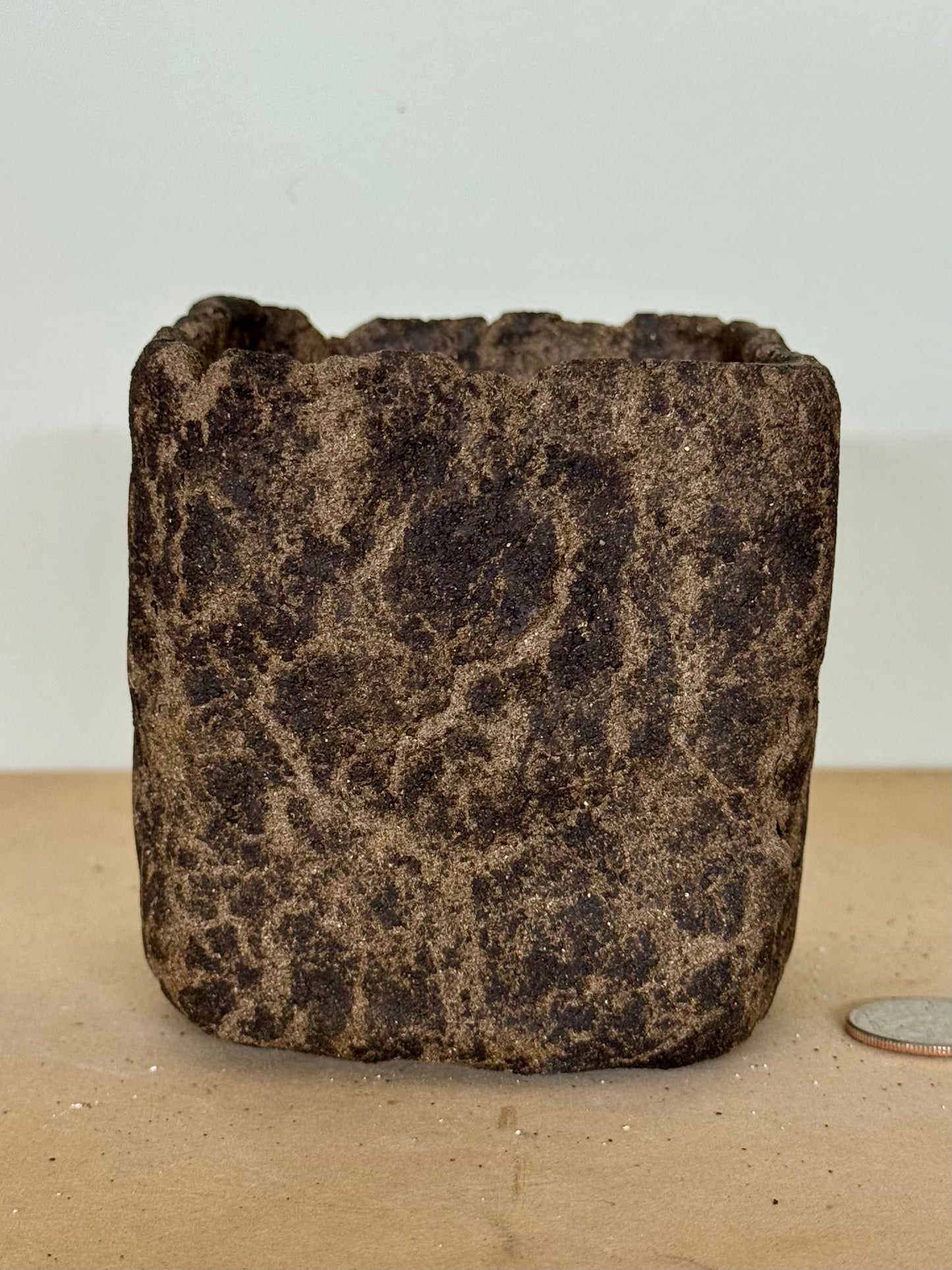 Black Canyon, square - 3.75 x 3.5 x 3.75”