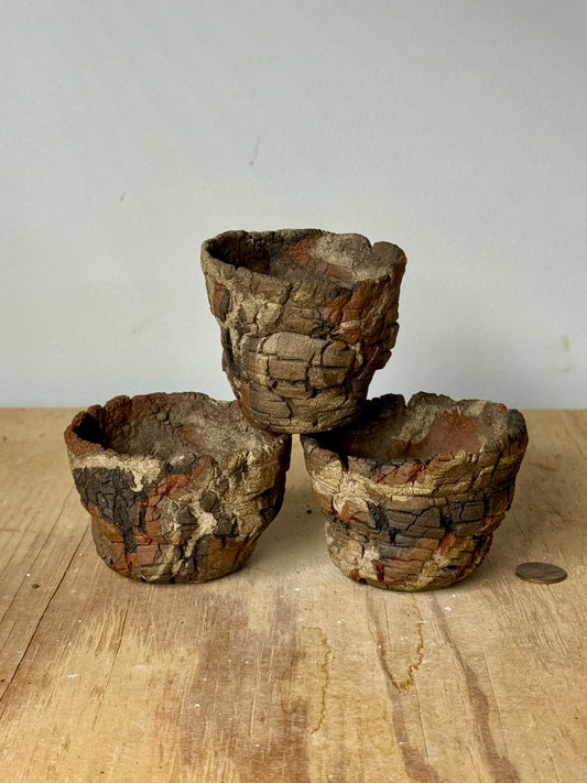 Mini trio, Mojave bricks - approx 3 x 2.25”