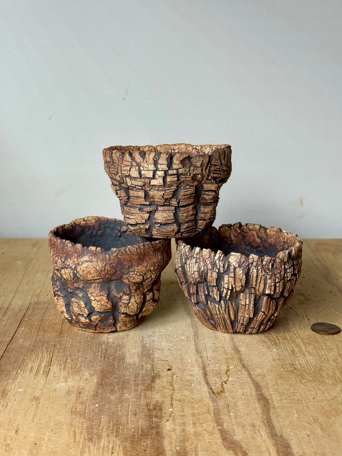 Mini trio, astroid variety - approx 3 x 2.25”