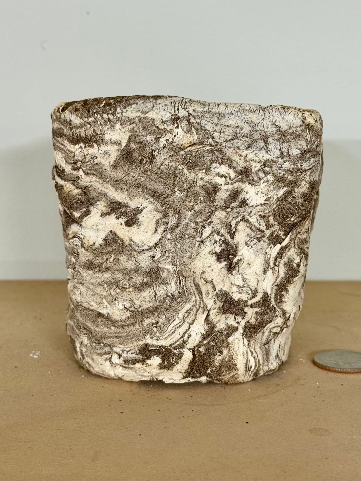 Limestone, square - 3.5 x 3.75”